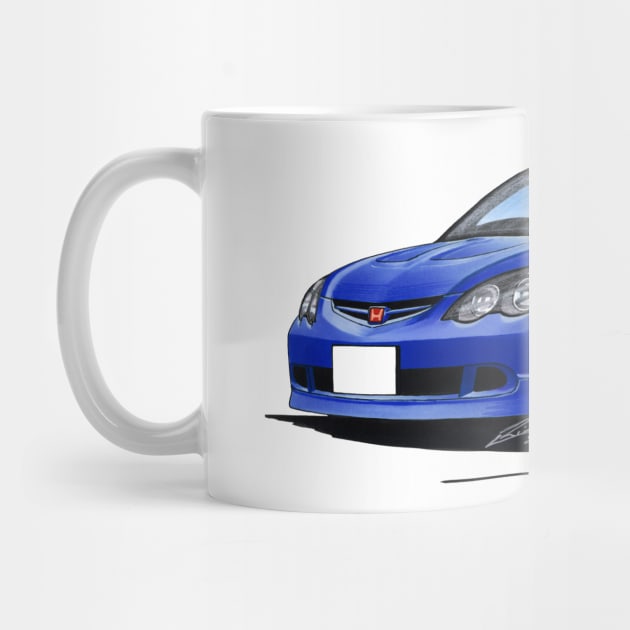 Honda Integra DC5 Blue by y30man5